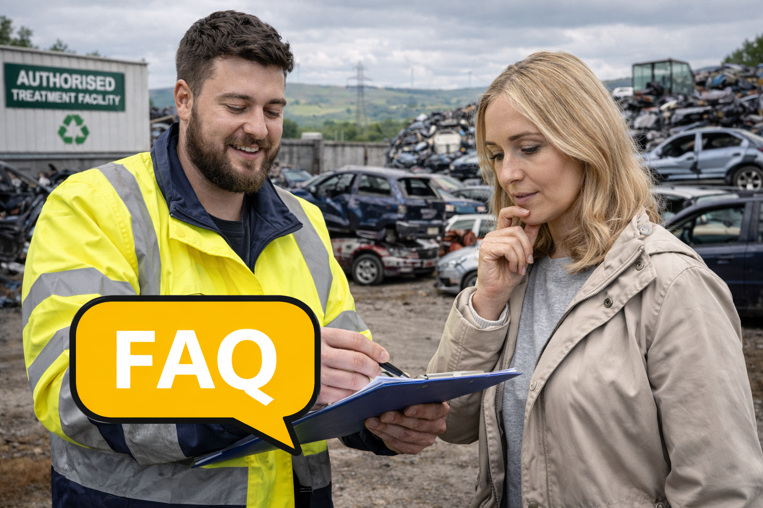 Scrap car FAQs and advice in Littleborough
